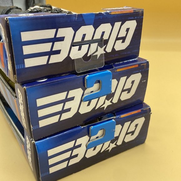 Hasbro GI Joe Lot Of 3 Snake Eyes Cobra Commander Roadblock Action Figures New - Picture 6 of 7